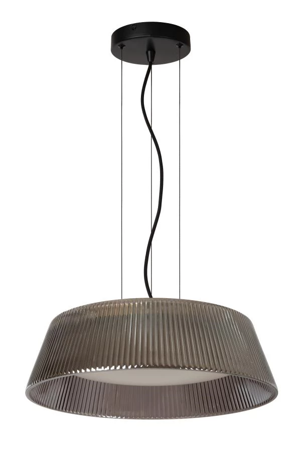Lucide VIXI - Hanglamp - Ø 45 cm - LED Dimb. - 1x22,6W 2900K - Fumé - uit